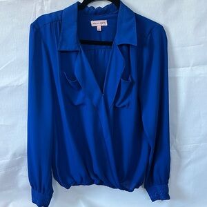 Violet & Claire Women's Blue Blouse